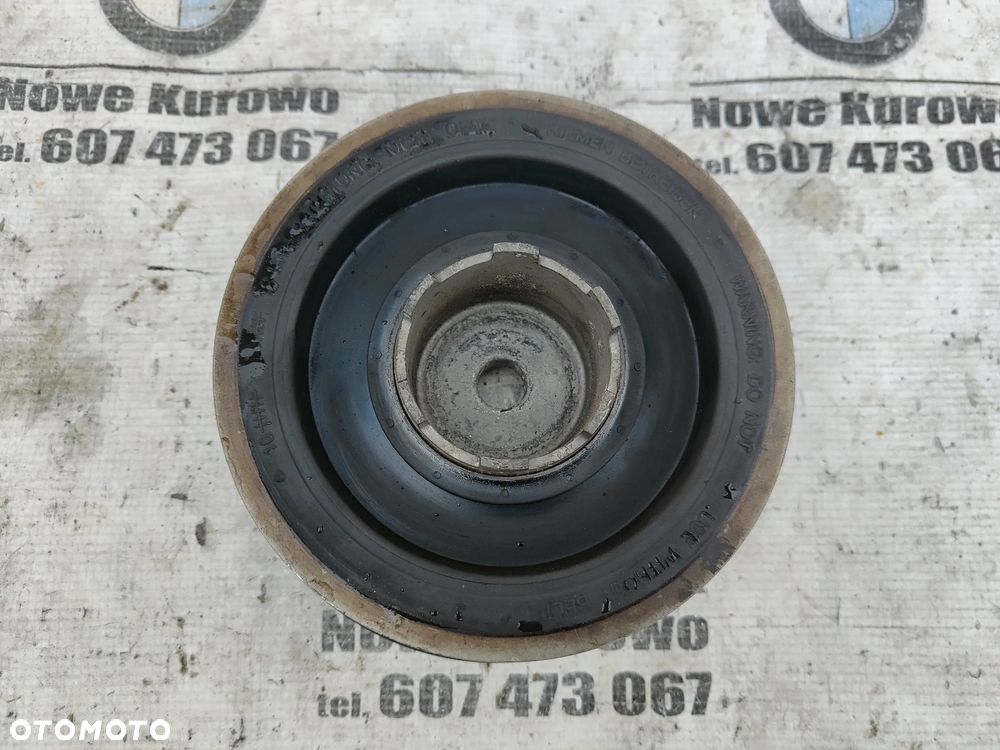 BMW E87 E90 E60 E65 E83 E53 E70 2.0d 3.0d M47 M57 Koło pasowe wału Stan BDB - 2