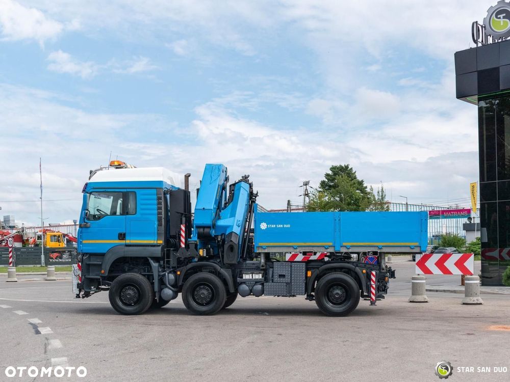 MAN TGA 33.480 6x6 PALFINGER PK 60002 HDS Żuraw Siodło Ciągnik - 12