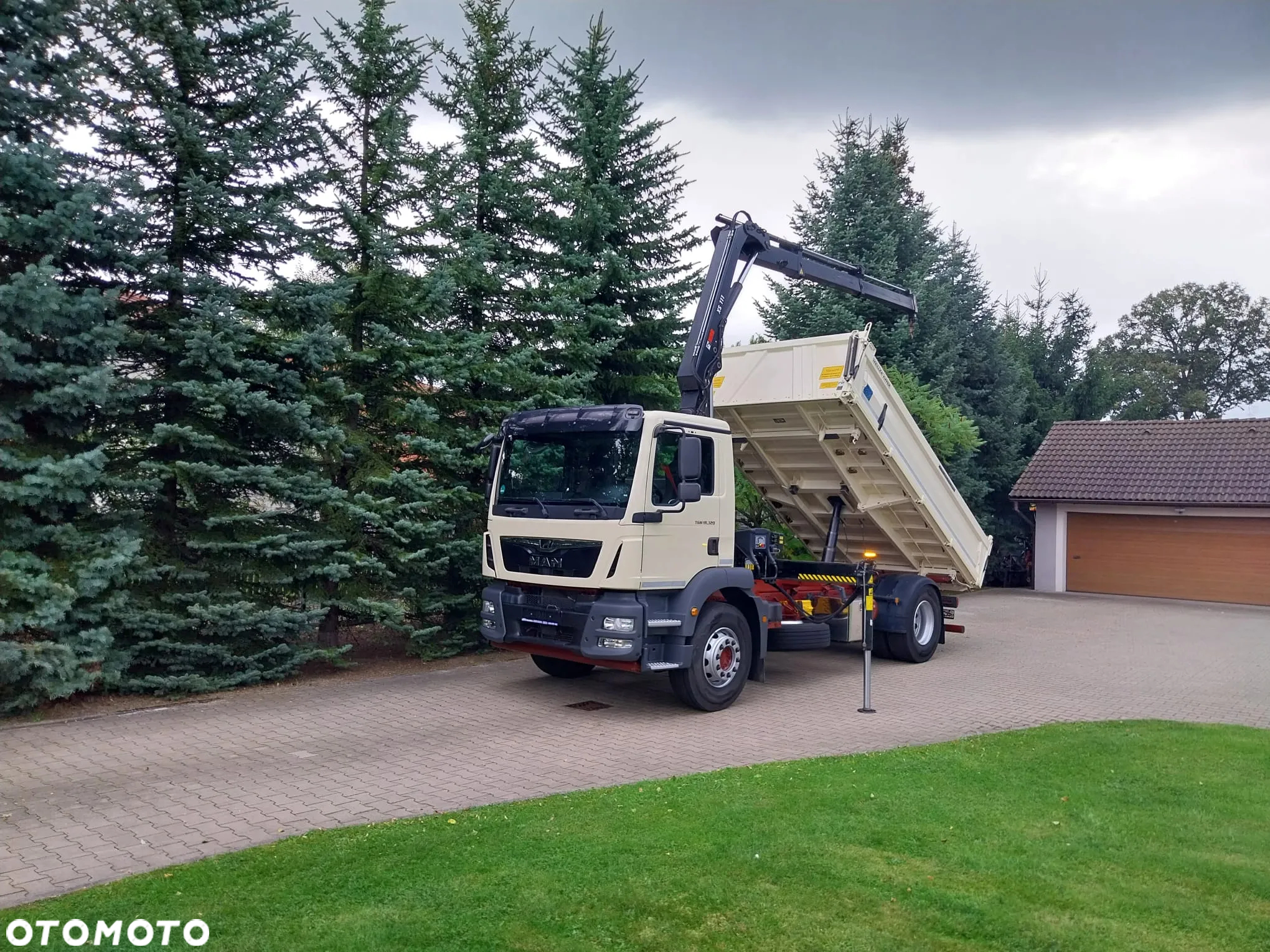 MAN TGM 18.320/ 3-str. Meiller z HDS HIAB 111 - 7