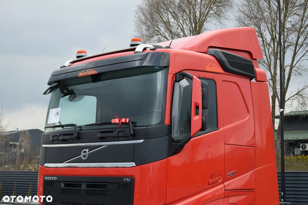 Volvo FH500 / NISKA KABINA / HYDRAULIKA / EURO 6 / ACC / LEDY / ALUFELGI / SERWISOWANY / SPROWADZONY - 10
