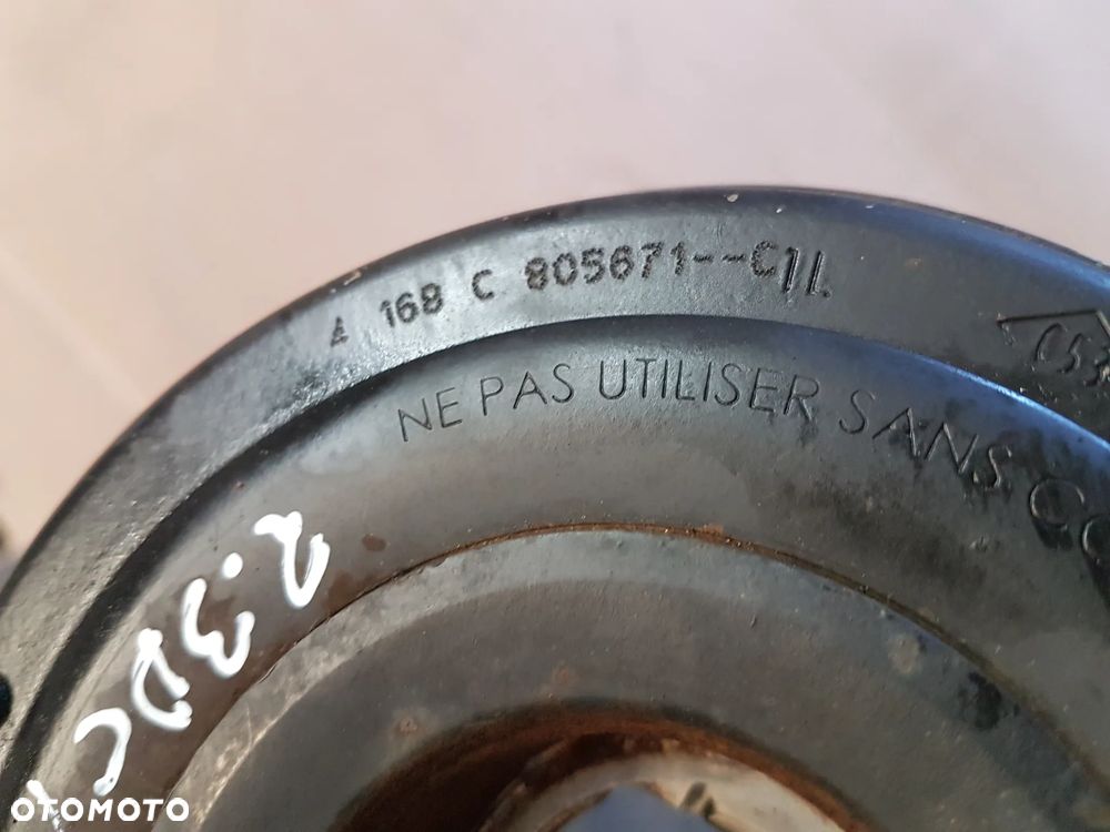 RENAULT MASTER III MOVANO B 2.3 DCI KOŁO PASOWE - 4