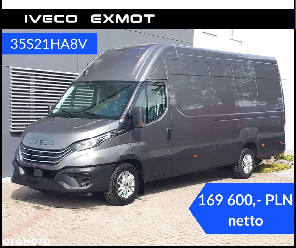 Iveco 35S21HA8V, dach 2,1m, szary metalizowany, - 1