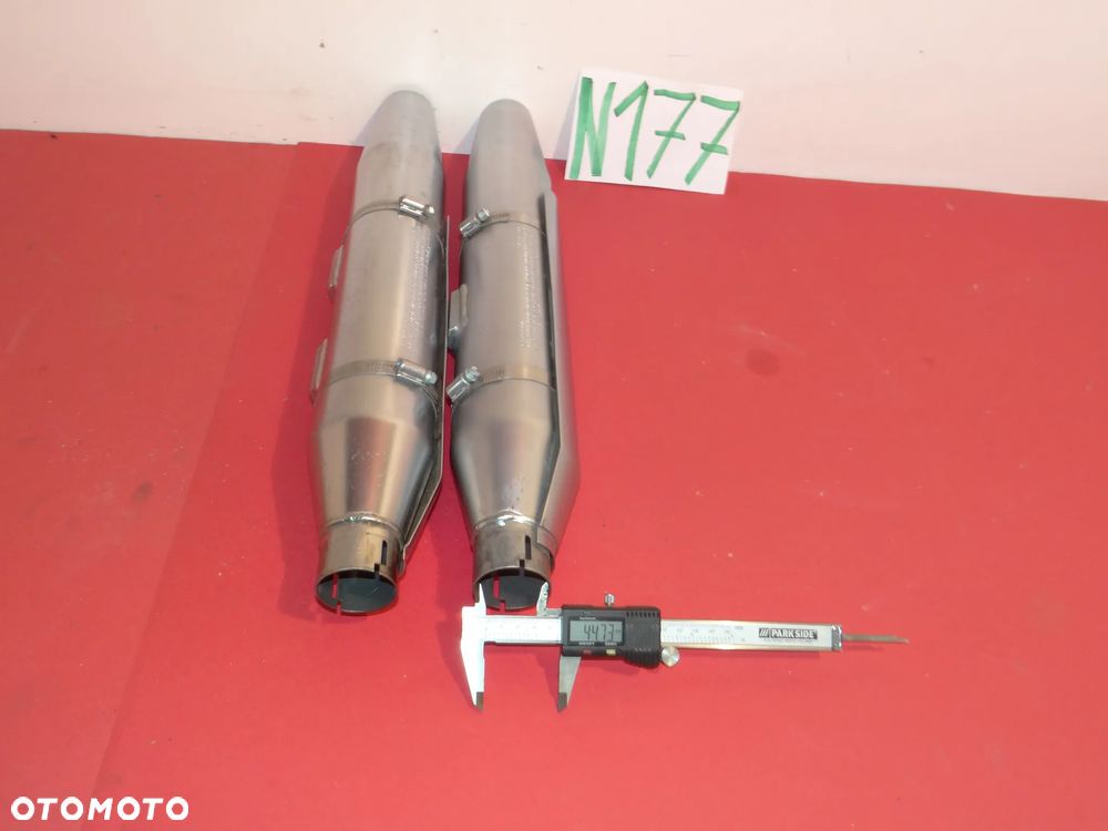 N177  HARLEY DAVIDSON TŁUMIK TŁUMIKI WYDECH SOFTAIL HARITAGE FAT BOY HARFXS1584 1688 - 11