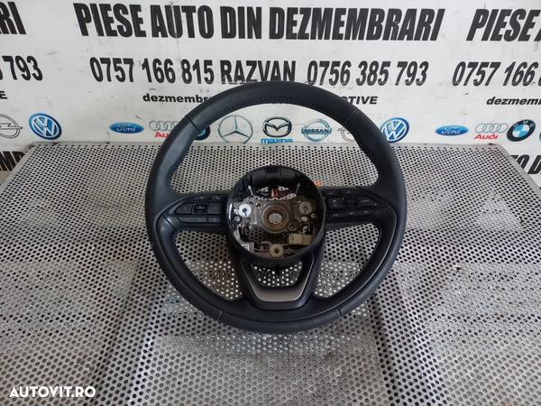 Volan Din Piele Cu Comenzi Toyota Yaris Cross Yaris 4 An 2020-2021-2022-2023-2024 1.5 Benzina Hybrid Motor XM15A