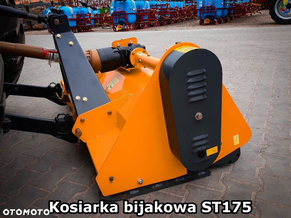 POLSKI PRODUCENT Kosiarka bijakowa mulczer 1,45m BOCZNA DUŻE RABATY HIT DO POBOCZY - 15