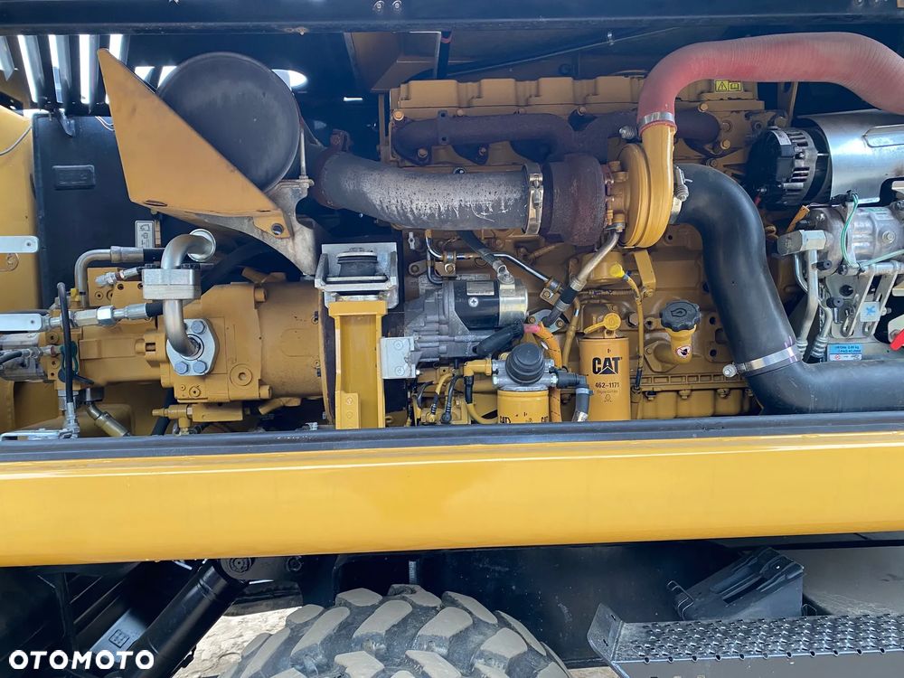 Caterpillar CAT M322D, 2014 ROK, PODPORY + PŁUG, Z NIEMIEC, SUPER STAN, - 14