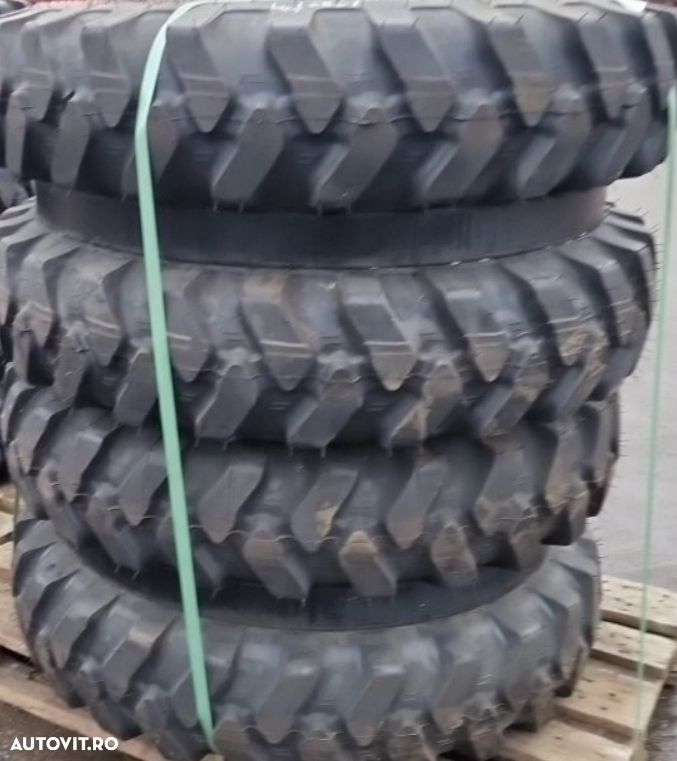 Anvelopa Noua Mitas 8,25-20, cu janta pentru excavatoare, remorci - 1
