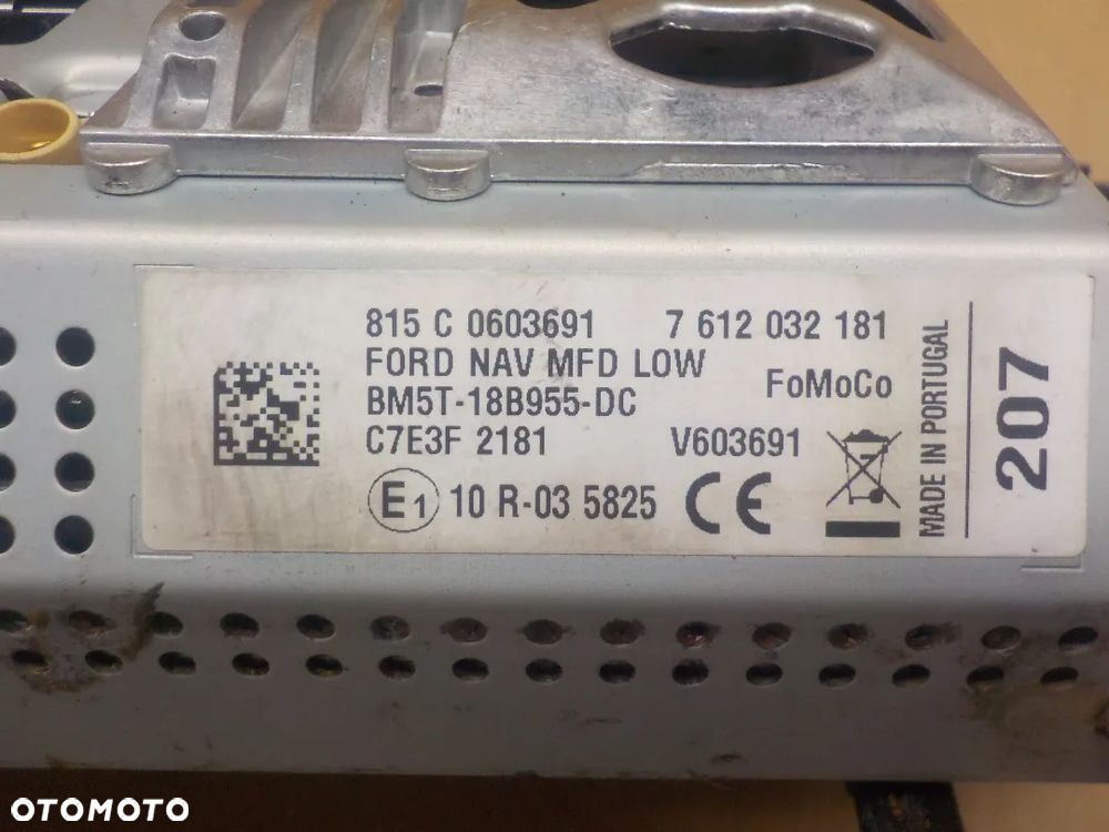 FORD GRAND C-MAX RADIO NAWIGACJA WYŚWIETLACZ - 8
