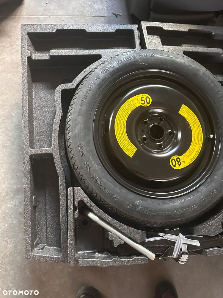 Styropian, Wykładzina, Wkład bagażnika, koło dojazdowe Skoda Kodiaq 565863957A 565858857B 565858857C - 2