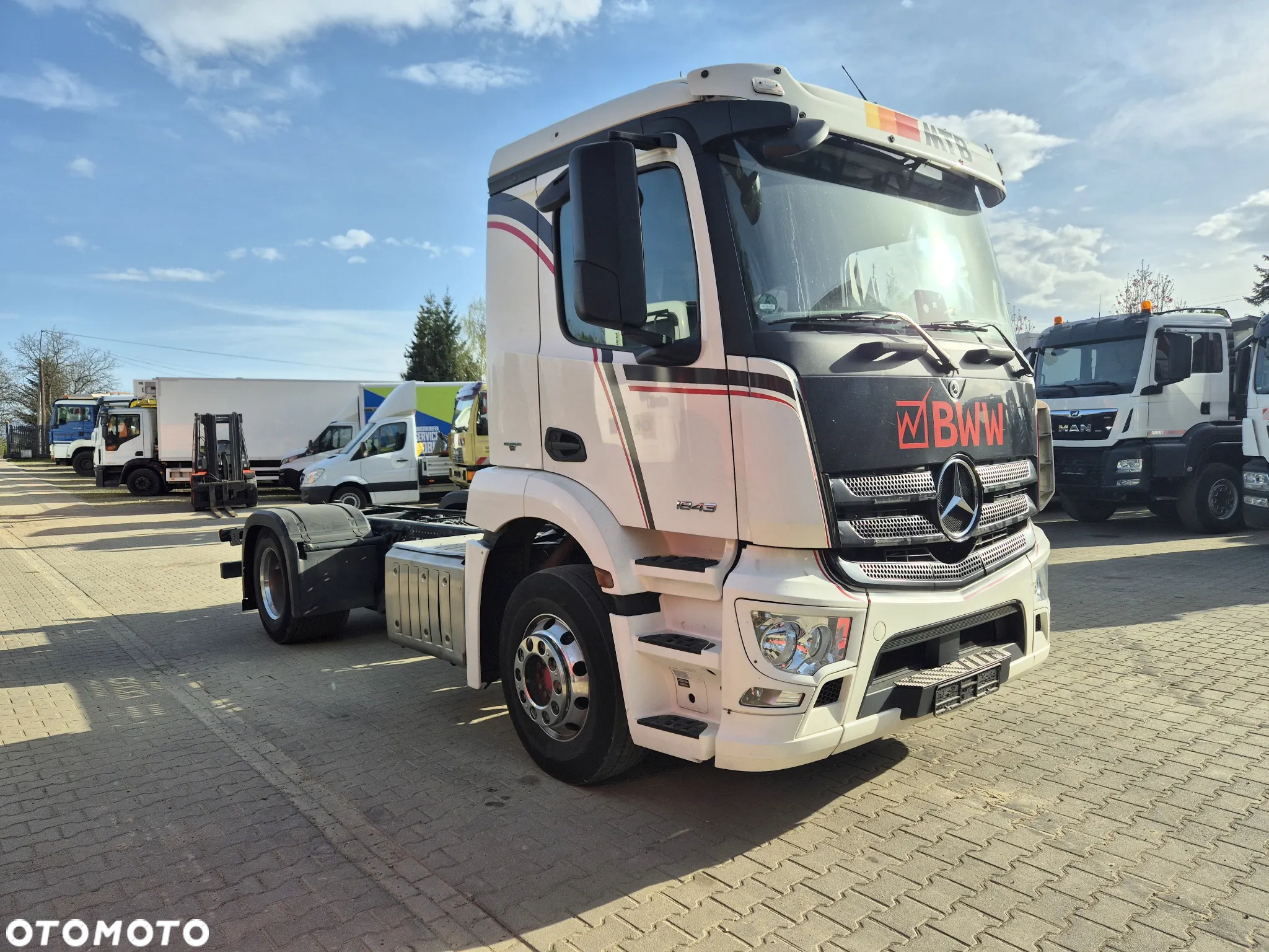 Mercedes-Benz Antos 1843 Euro 6/ Rama do zabudowy 4x2 / Niski/ Dzienny/  Beczka/ Beczkowóz/ Asenizacyjny/ Cysterna/ Wuko/ Hakowiec/ HDS/ Wywrotka/ Specjalny/ Sprowadzony z Niemiec ! - 3