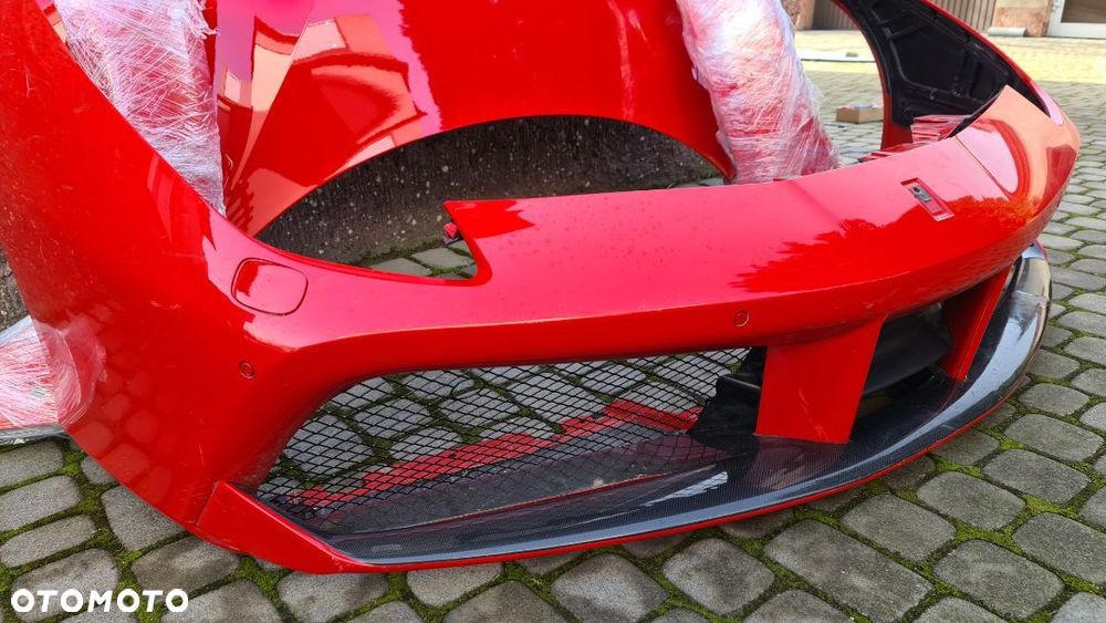 Ferrari 488 GTB zderzak maska blotnik lampy przod chlodnice - 1