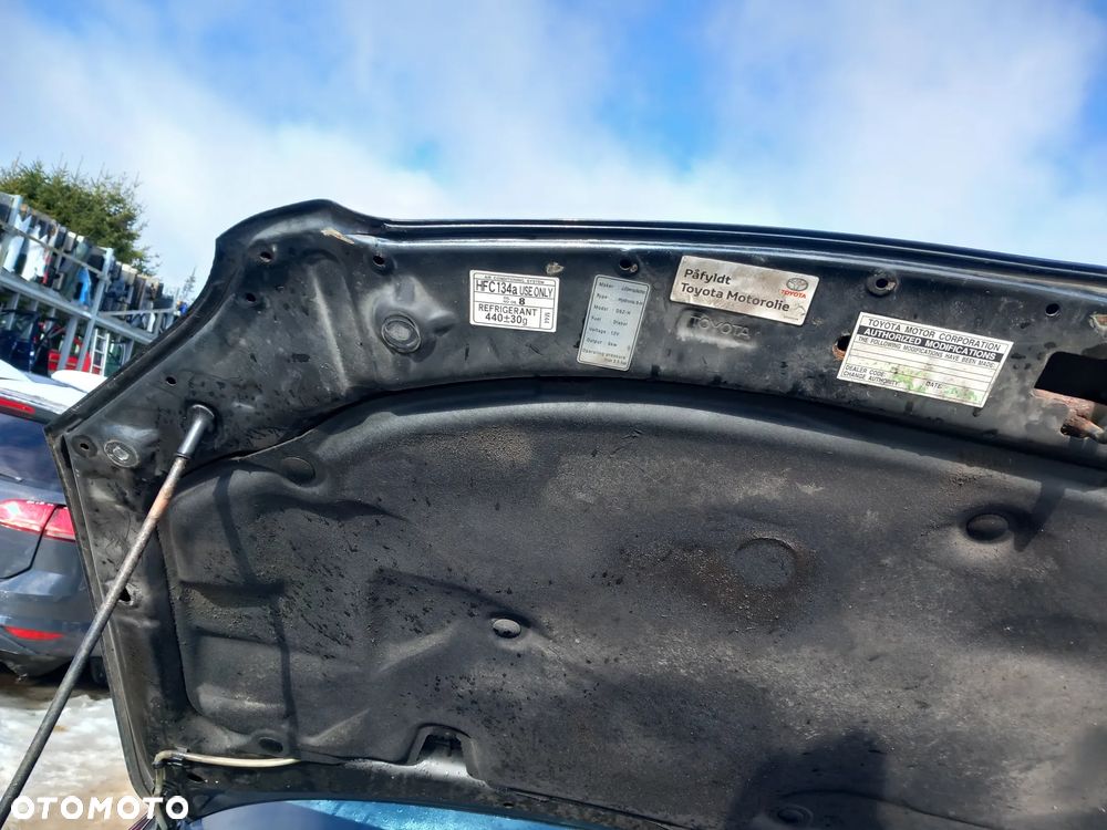 TOYOTA AVENSIS T25 MASKA POKRYWA SILNIKA KOLOR: 209 - 11