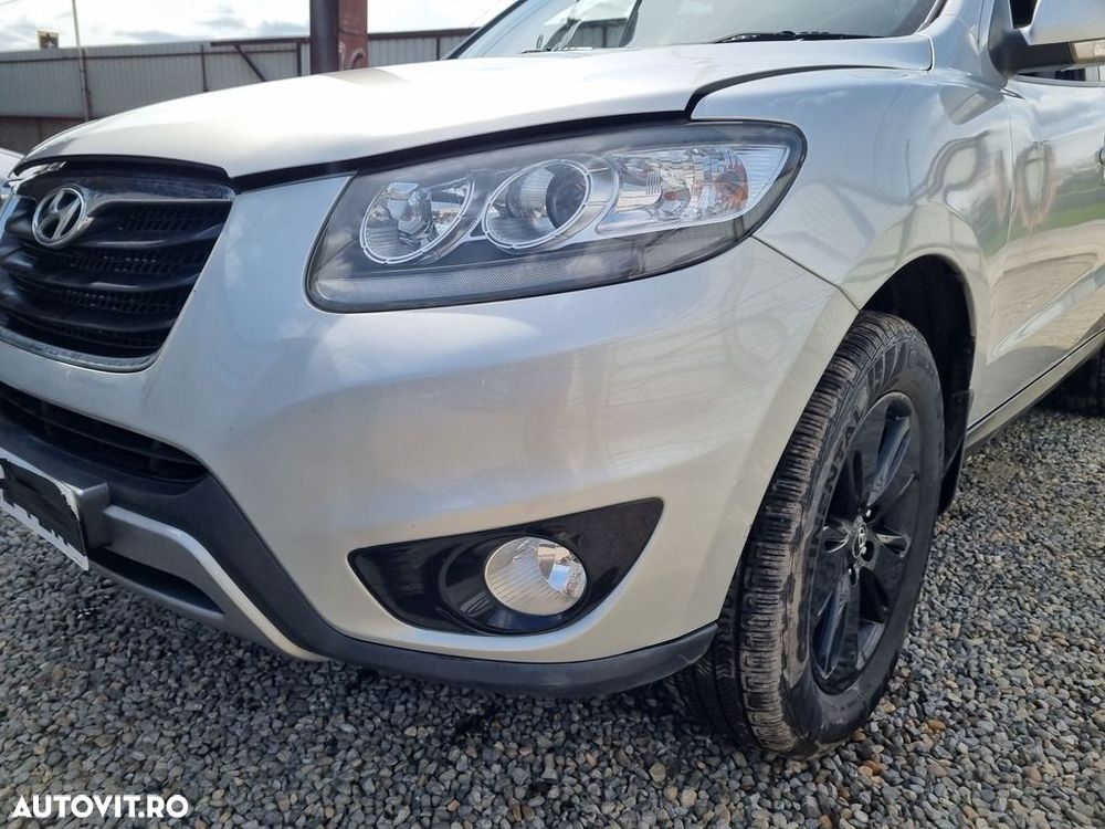Bara fata Hyundai Santa Fe 2 Facelift 2009 - 2012 Shimmering Silver N3S (1503) Diesel ... - 2