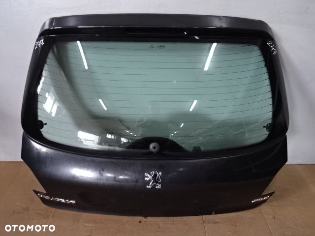 KLAPA TYŁ TYLNA SZYBA POKRYWA BAGAŻNIKA PEUGEOT 206 3D HB NR247 - 1