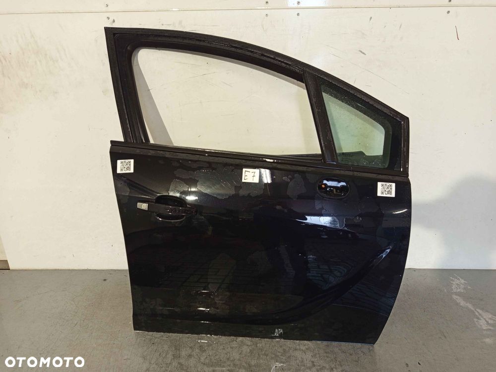+ DRZWI PRZÓD PRZEDNIE PRAWE OPEL MERIVA B 2 II Z22C CZARNE - 1