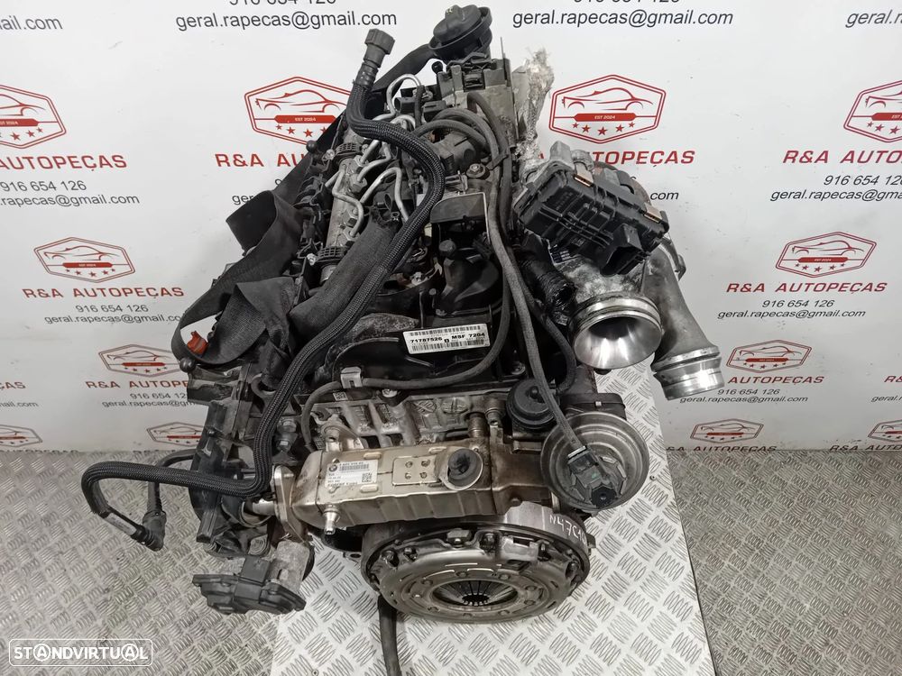 Motor Completo N47C16A - 1.6d | 16v | 112cv - Mini Cooper | Clubman | Cabrio | Countryman | Paceman | R55 | R56 | R57 | R60 | R61 | N47 | BMW - 12