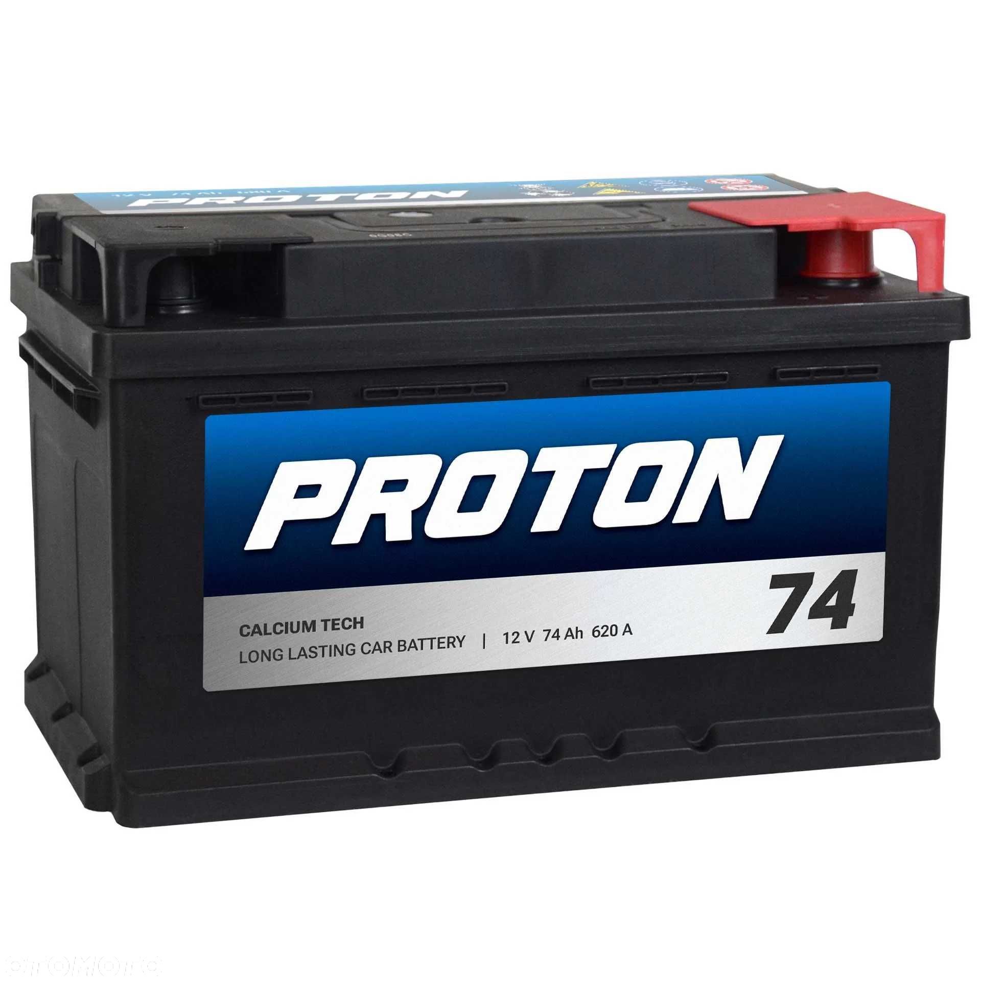 Akumulator PROTON 74Ah 620A EN PRAWY PLUS niski - 1