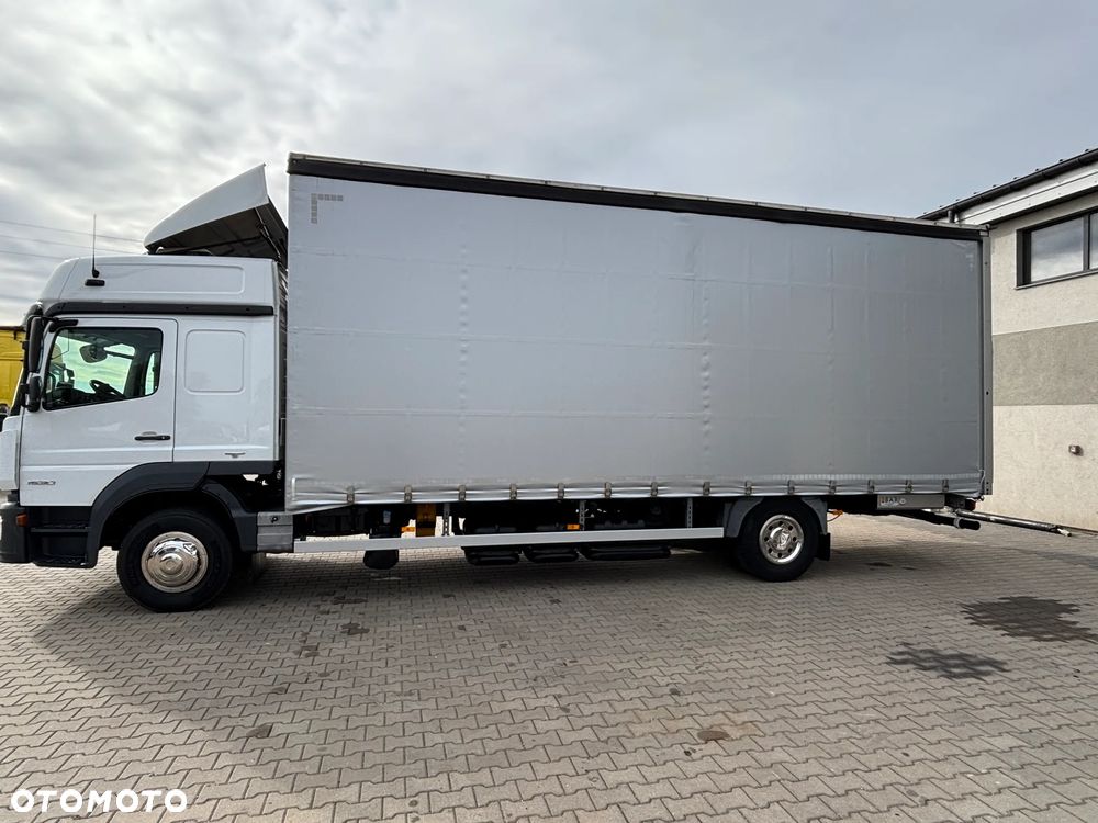 Mercedes-Benz ATEGO 1530 firanka , winda , 16 ton DMC , zaczep do przyczepy , kabina sypialna , z Niemiec, (1527, 1524, 1630, 1627, 1624) 6 cylindrów , sypialka, duże zbiorniki - 10