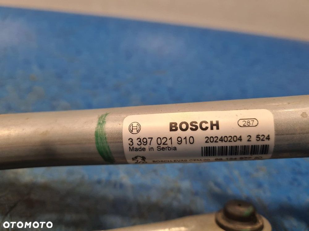 CITROEN C3 III LIFT MECHANIZM SILNICZEK WYCIERACZEK PRZÓD 0390250001 - 6