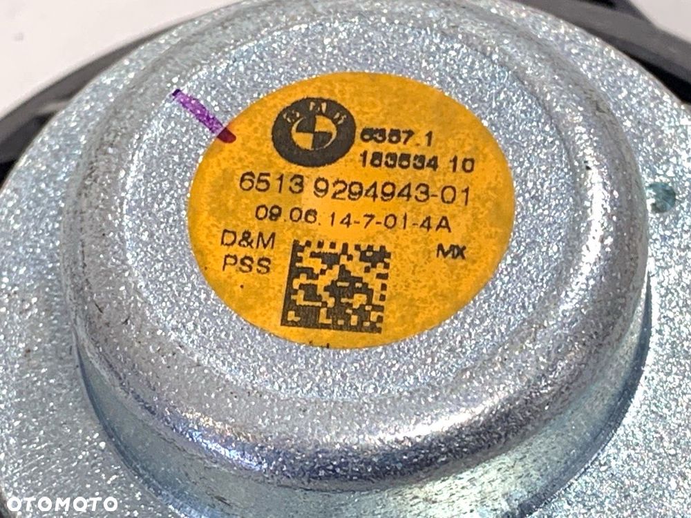 GŁOŚNIKI KOMPLET  BMW X6 (F16, F86) 2014 - 2019 xDrive 30 d 190 kW [258 KM] olej napędowy 2014 - - 18