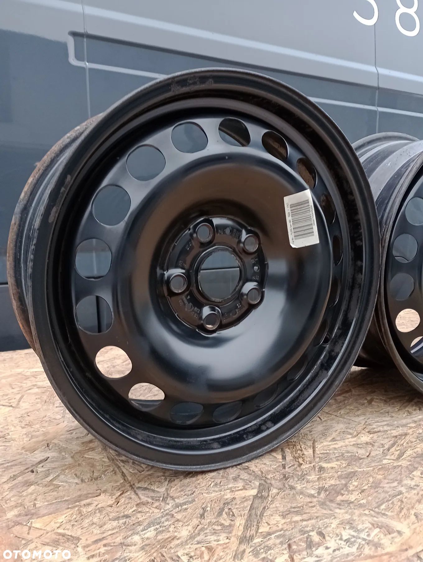 FELGI STALOWE 5x112 R16 6,5J ET41 VOLKSWAGEN GOLF PASSAT JETTA T-ROC BEETLE SKODA SUPERB KAROQ - 1