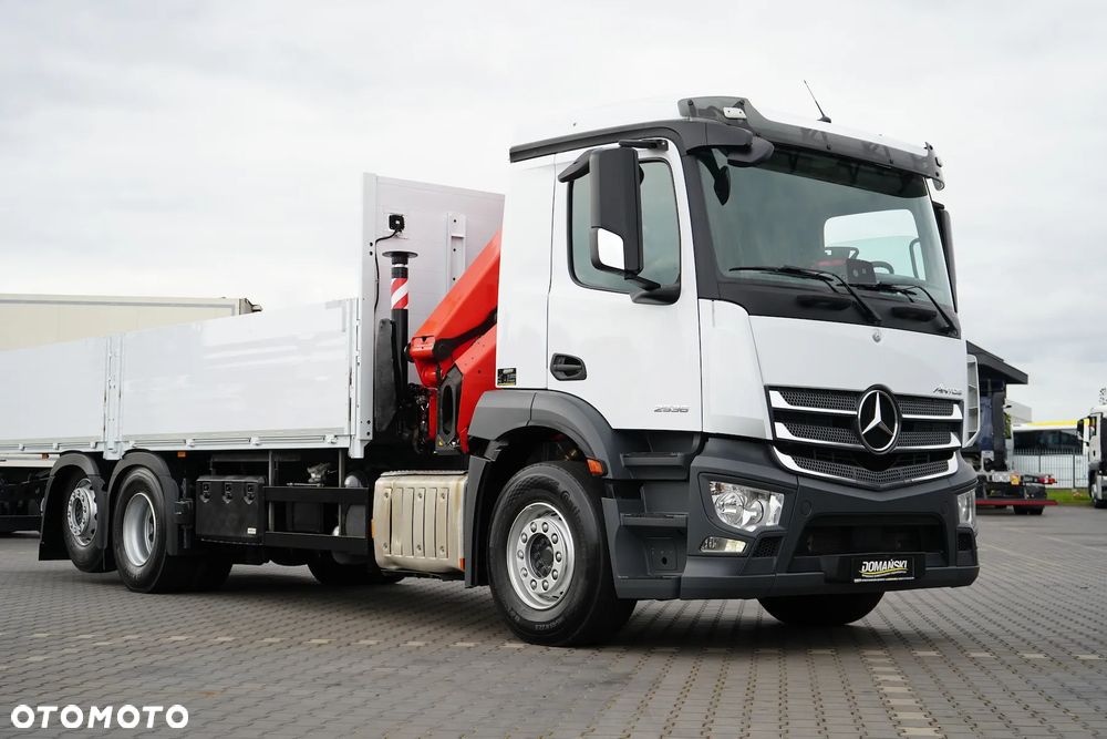 Mercedes-Benz ANTOS / 2536 / ACC / 6 X 2 / SKRZYNIOWY + HDS / PALFINGER PK 18002 / PILOT - 27