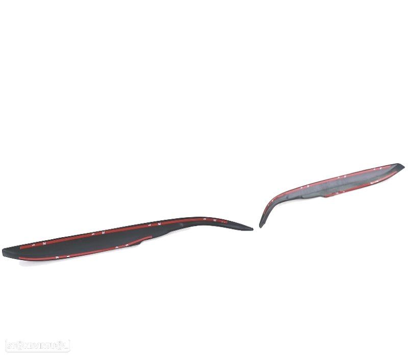 PESTANAS DE FAROL BMW E46 SEDAN TOURING 01- PRETO - 3