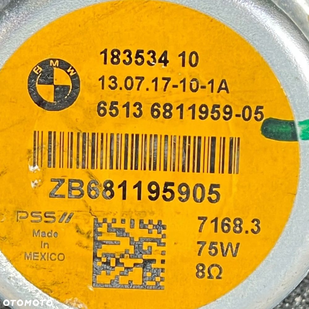 BMW X3 G01 GŁOŚNIK SUBWOOFER HARMAN KARDON 6811959 - 11