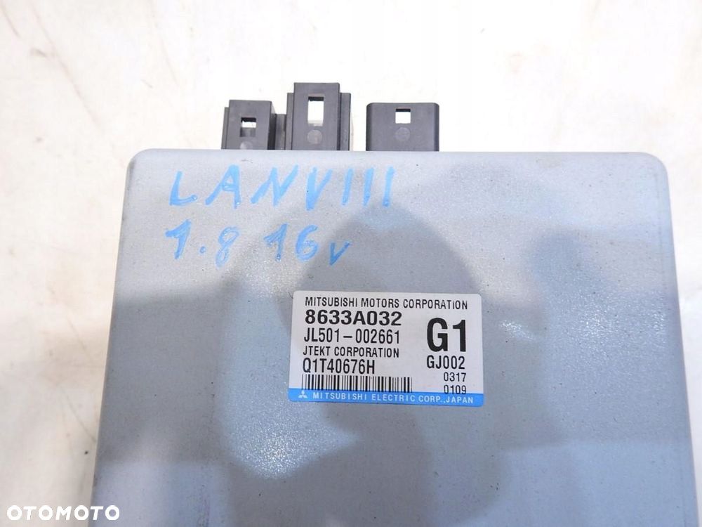 MODUŁ STEROWNIK WENTYLATORÓW LANCER VIII 1.8 16V 8633A032 JL501-002661 - 2