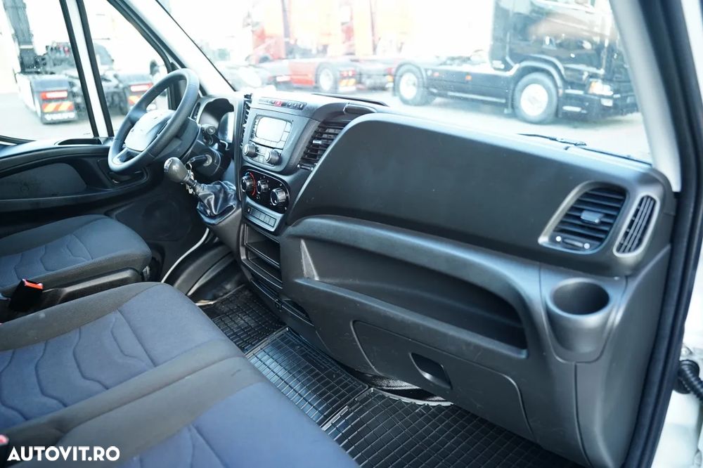 Iveco DAILY 35-150 / OȚEL BASCULABIL SPATE / TRULIU / DUBLU / MANUAL / IMPORTAT / EURO 6 - 34