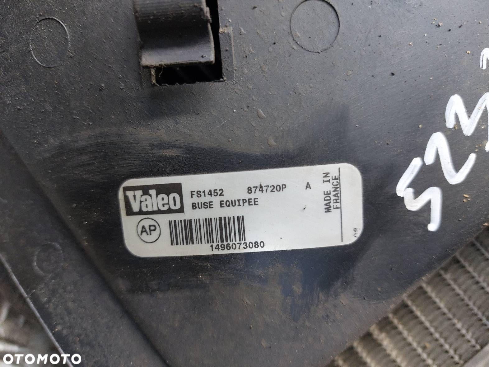 CHŁODNICE KOMPLET + WENTYLATOR EVASION I LIFT 2.0 HDI 1496073080 - 2