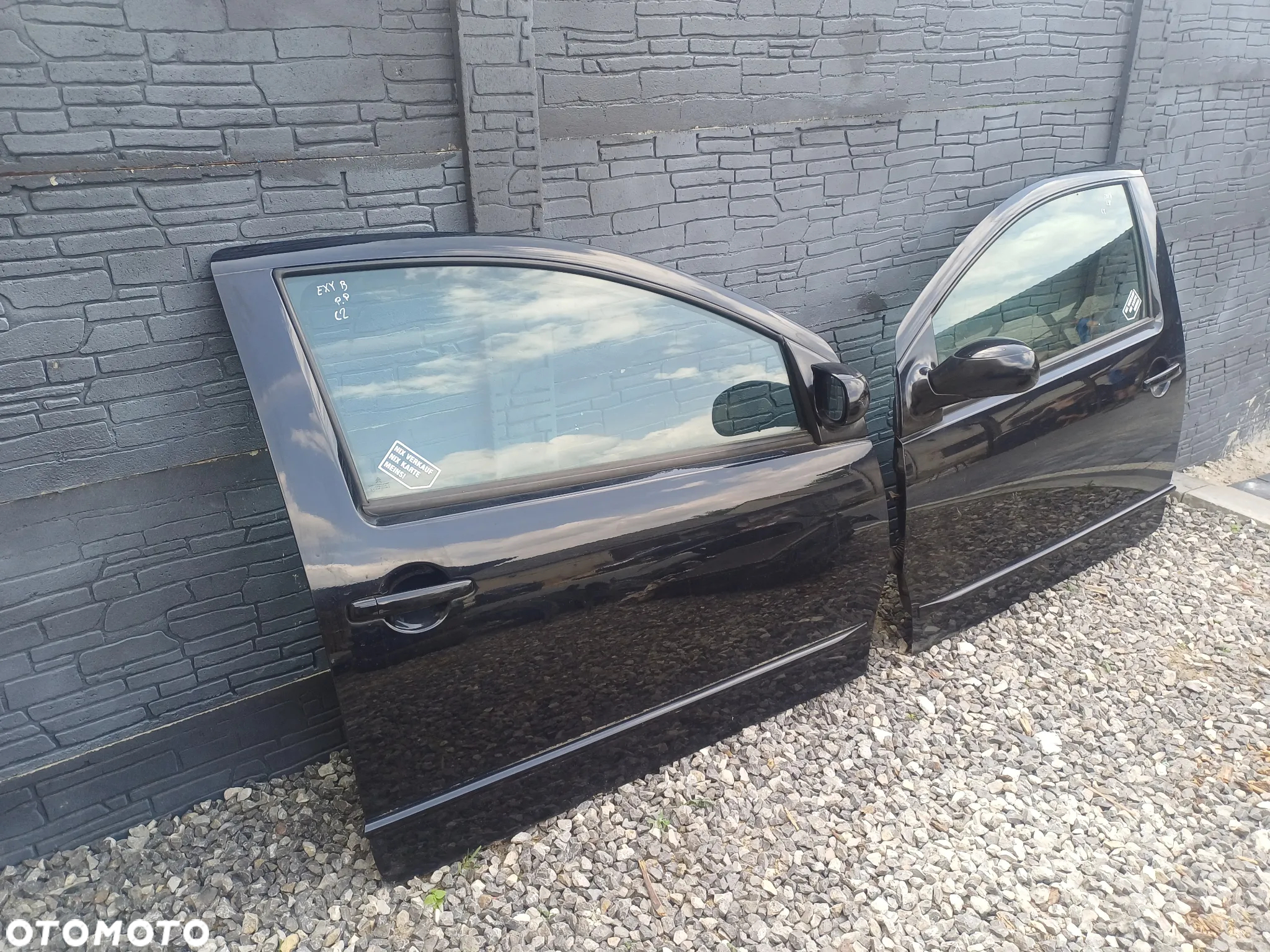 DRZWI CITROEN C2 EXYB VTR LEWE PRAWE W KOLOR - 2