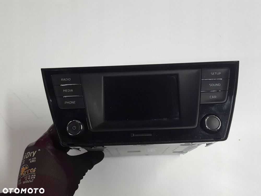 SKODA FABIA 3 III 6V 14-20r RADIO CD RADIOODTWARZACZ 6V0035869D - 1