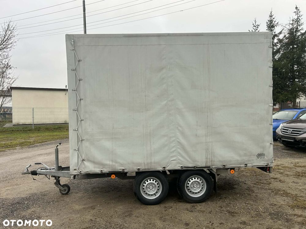 Hapert DL 2000 kg przyczepa plandeka wysoka - 2