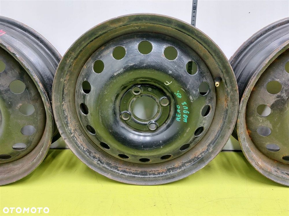 Felgi FELGA stalowe Renault CLIO Modus 5.5 J X 15 4X100 60 MM - 5