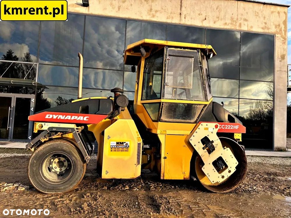 Dynapac CC222CHF WALEC GUMA-STAL 2006R. | BOMAG BW 90 BW 174 151 180 BW 28 CAT CB 535 HAMM DV 90 GRW 15 HD 140 DV 80 70 - 27