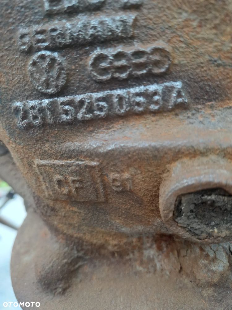 Volkswagen LT 35-55 2.4 D tylny most dyfer dyferencjał 281525053A podwójne koła z felgami kompletny - 8