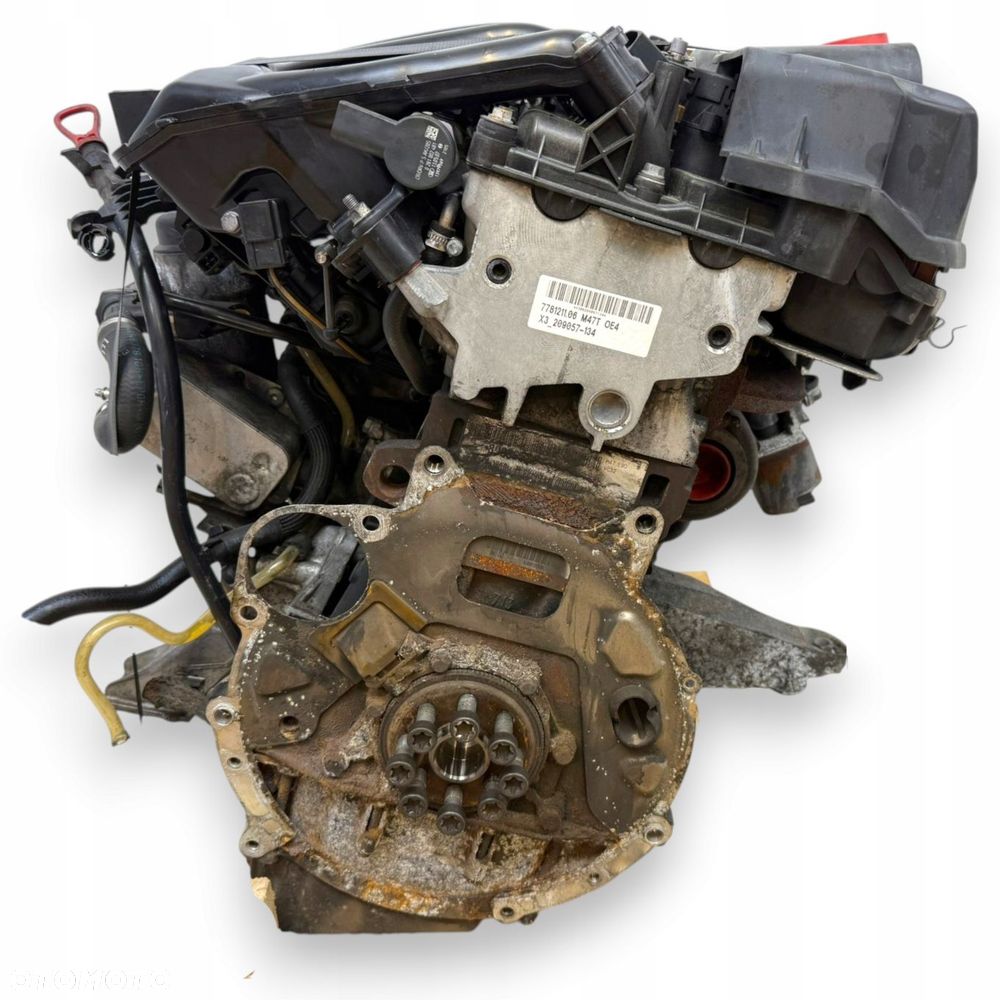 SILNIK M47D20 BMW E90 E91 E92 2.0 D DIESEL 204D4 diesel kompletny 149 012km - 5
