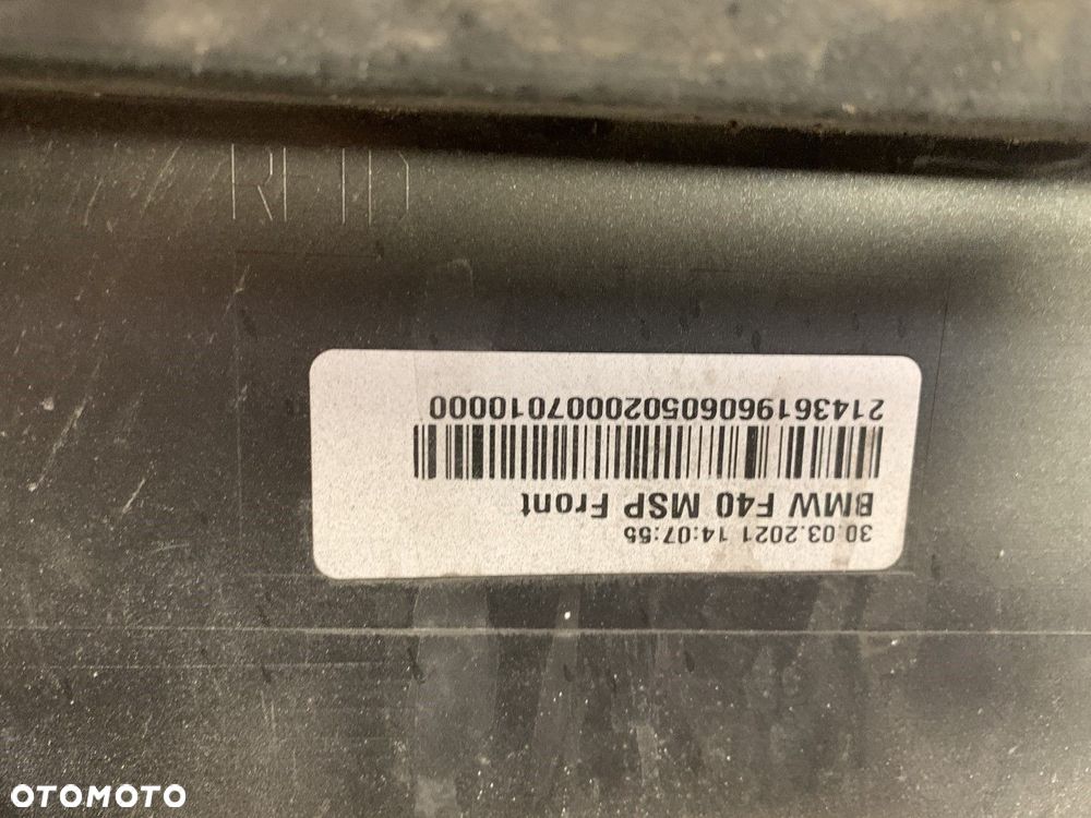 ZDERZAK PRZEDNI PRZÓD BMW 1 F40 M-PAKIET 19-24 6XPD 8070928 - 12