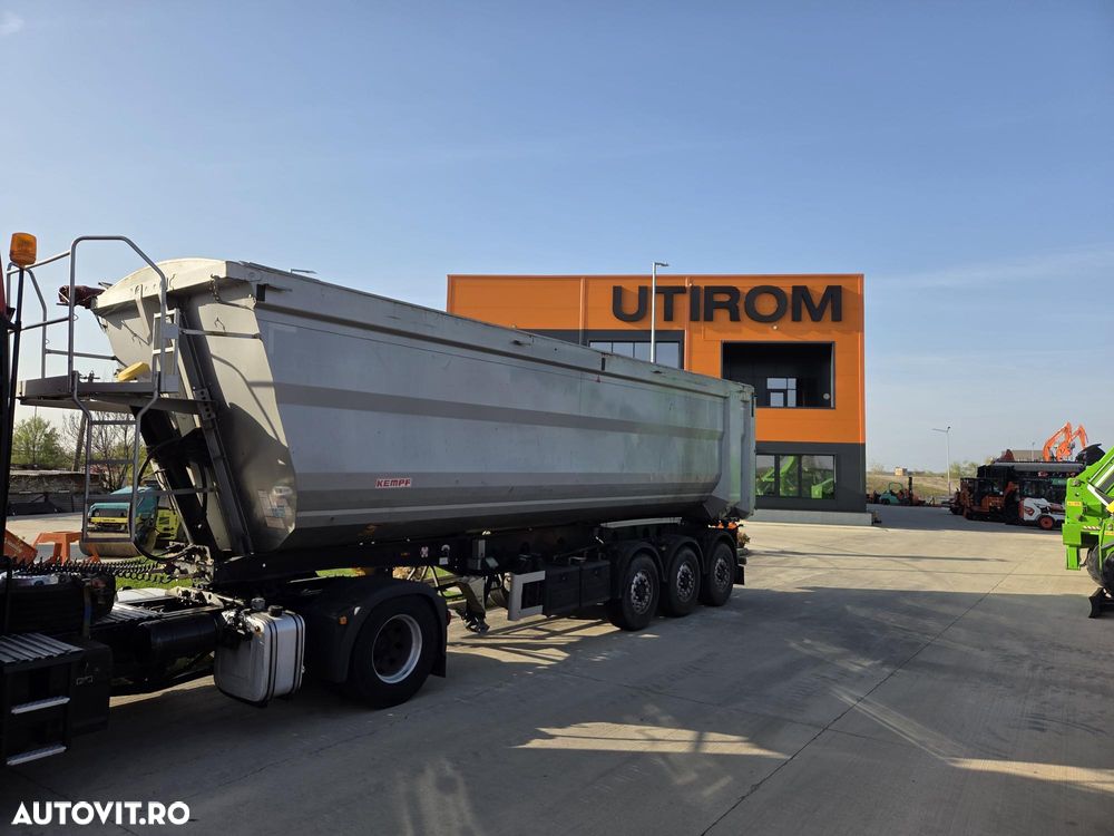 Kempf 50m3 FIER VECHI, 2017, axe BPW, Usi spate, Axa liftabila, jante aluminiu, Scena vizitare, prelata, Carte identitate RAR, rulata in Germania, posibilitate leasing-PROMOTIE 20.900 EUR+Tva - 5