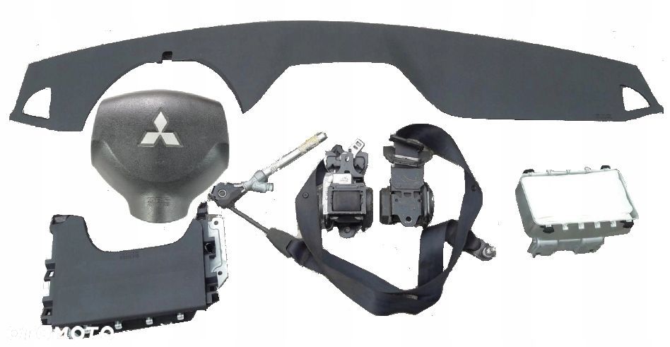 MITSUBISHI ASX DESKA PODUSZKI PASY KOMPLET - 1