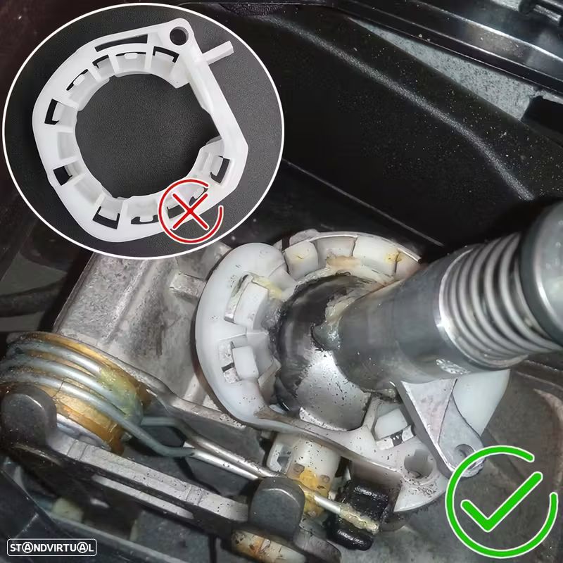 Rotula casquilho seletor velocidades Vag Audi Vw  Seat Skoda - 5