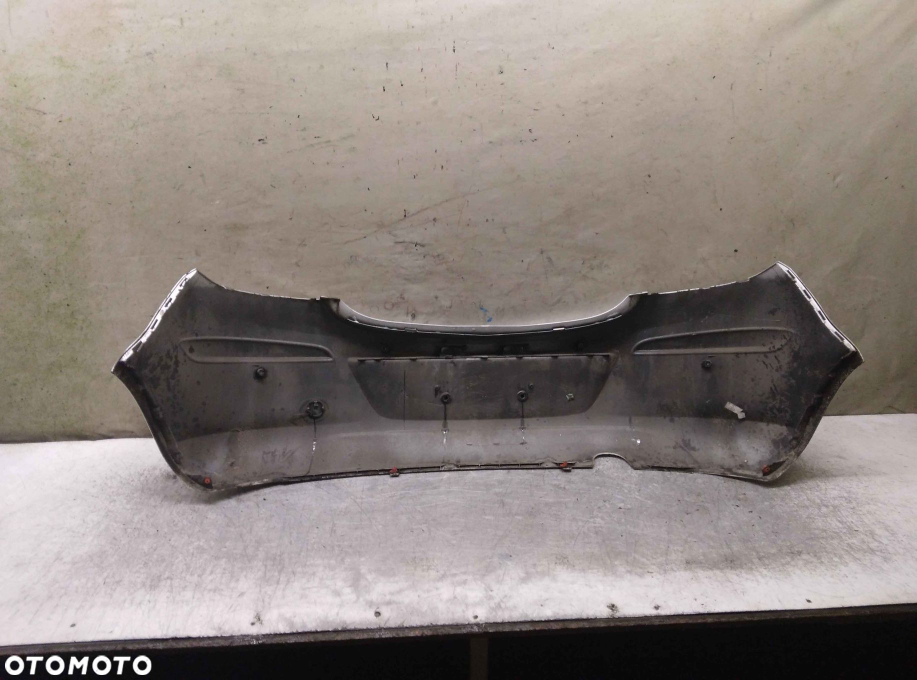^ ZDERZAK TYŁ TYLNY OPEL CORSA D Z157 SREBRNY PDC CZUJNIKI - 1