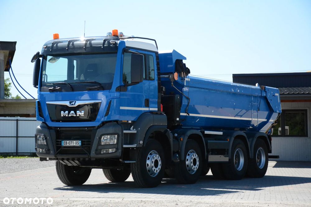 MAN TGS 480 / 2016r / 8x4 / Mulda / Retarder / Idealny stan / Mały przebieg - 10