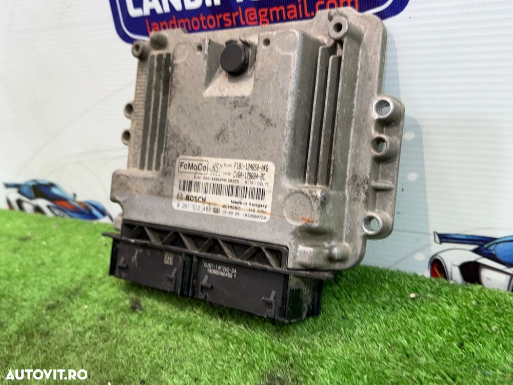 CALCULATOR MOTOR ECU FORD FIESTA 1.0 BENZINA 2015 COD OEM F1B1-12A650-AKB CV6A-12B684-BC 2012-2019 - 3