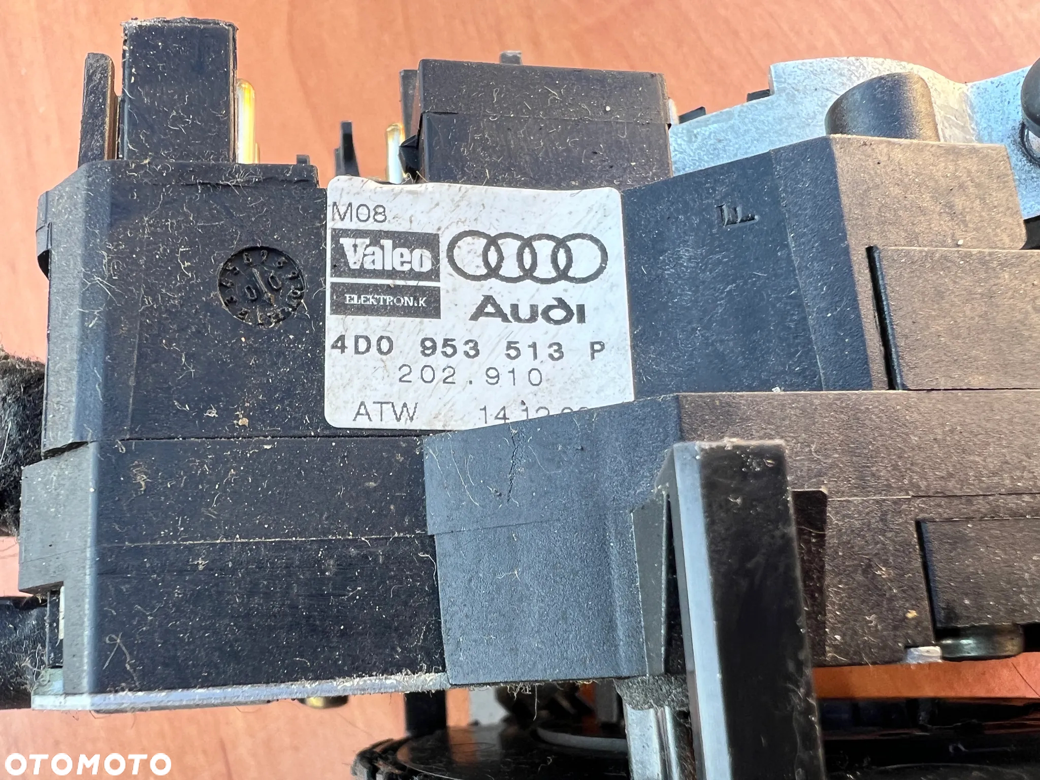 PRZEŁĄCZNIK ZESPOLONY MANETKI ŚWIATŁA TAŚMA AUDI A4 B5 4D0953513P - 7