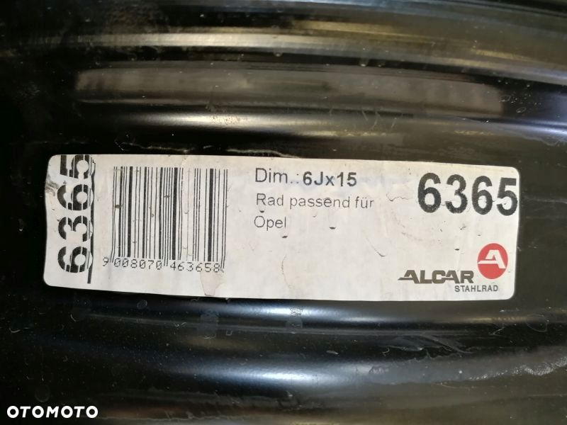 Felgi stalowe 15" OPEL ASTRA K ASTRA K FL - 7
