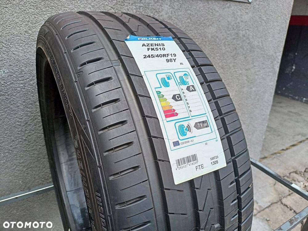 245/40R19 Falken Azenis FK510 opona pojedynka lato nowa - 3