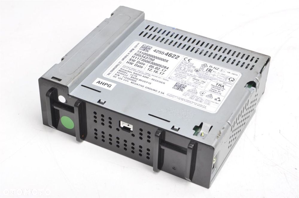 OPEL ASTRA K V RADIO STEROWNIK 42554622 555343750 - 4