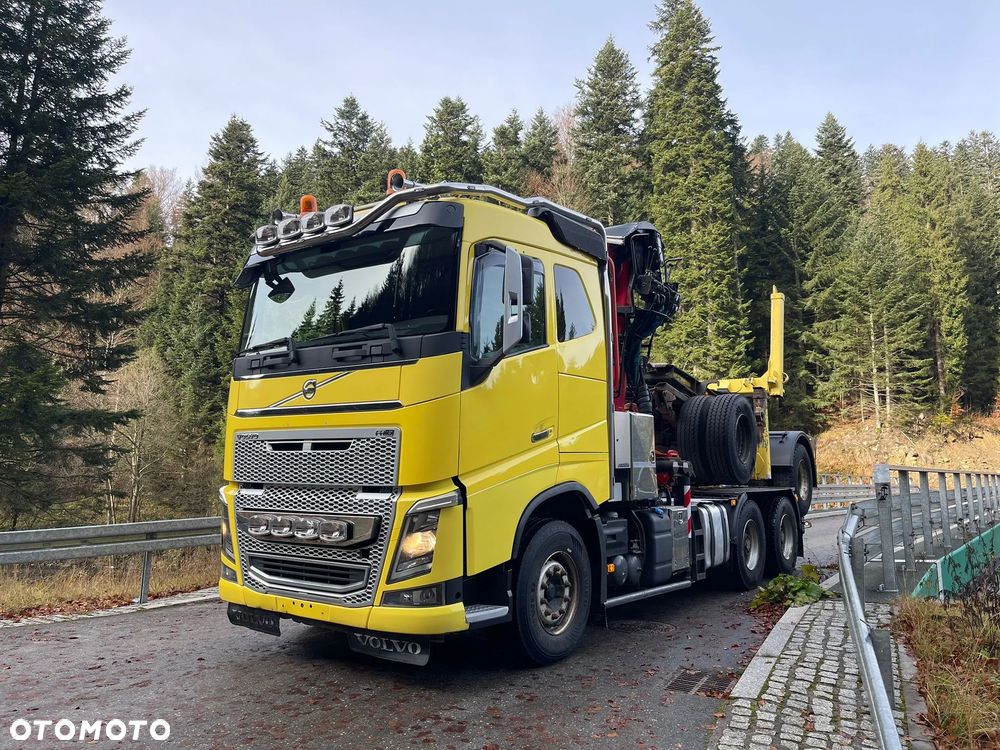 Volvo FH16 650 Zamiana Do Drewna Dłużycy Lasu Kłody - 12
